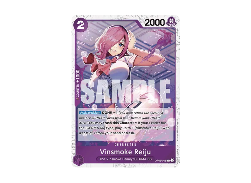 Vinsmoke Reiju C : Pirate Flag Foil [OP06-068] [EN] (Premium Booster "ONE PIECE CARD THE BEST")