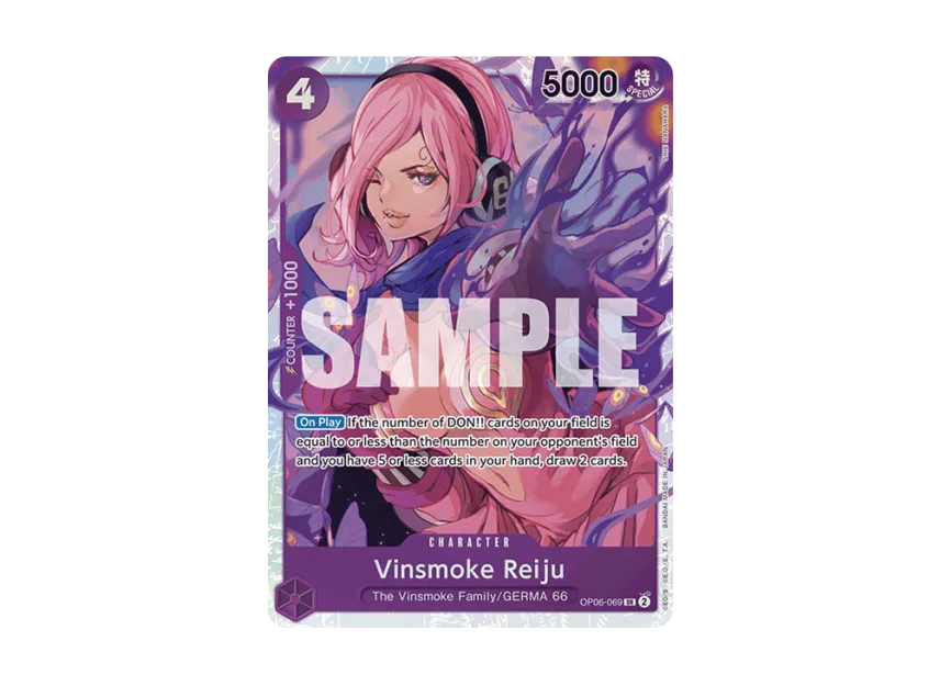 Vinsmoke Reiju SR [OP06-069] [EN] (Premium Booster "ONE PIECE CARD THE BEST")