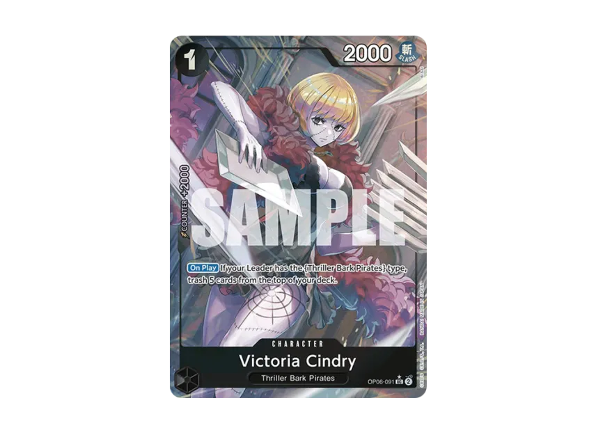 Victoria Cindry UC : Full Art [OP06-091] [EN] (Premium Booster "ONE PIECE CARD THE BEST")
