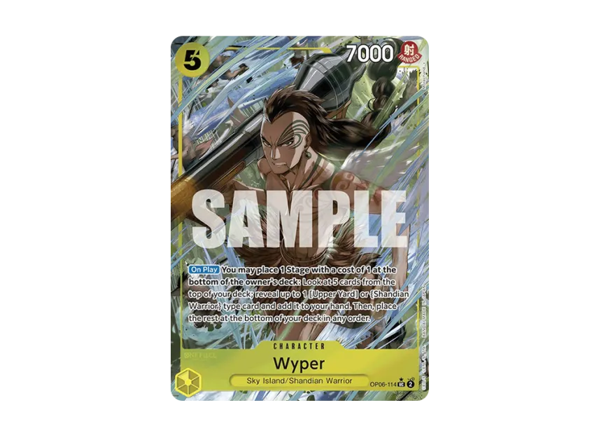 Wyper UC : Full Art [OP06-114] [EN] (Premium Booster "ONE PIECE CARD THE BEST")