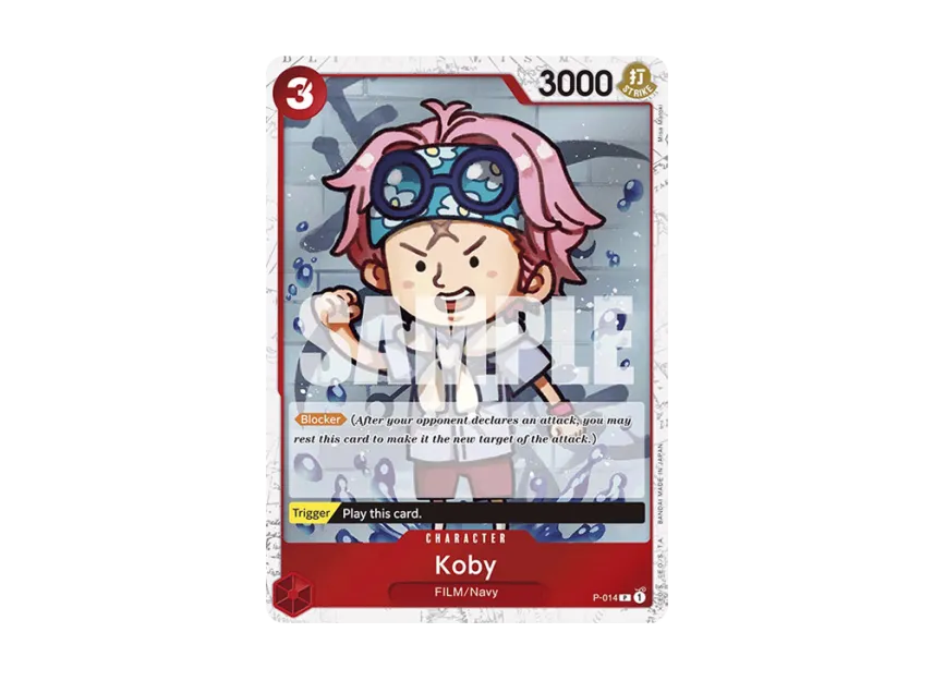 Koby P : Pirate Flag Foil [P-014] [EN] (Premium Booster "ONE PIECE CARD THE BEST")