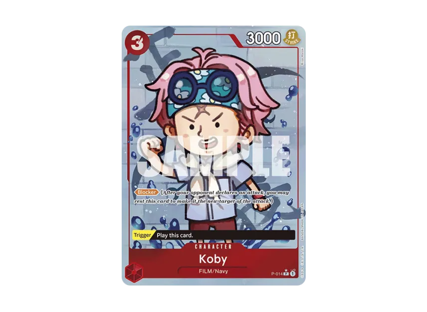 Koby P : Full Art [P-014] [EN] (Premium Booster "ONE PIECE CARD THE BEST")