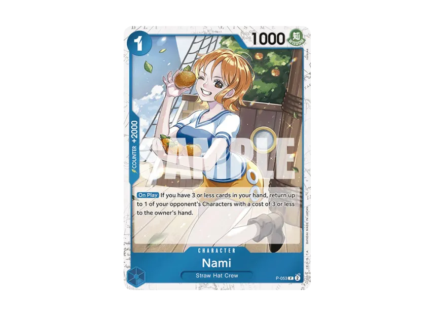 Nami P : Pirate Flag Foil [P-053] [EN] (Premium Booster "ONE PIECE CARD THE BEST")