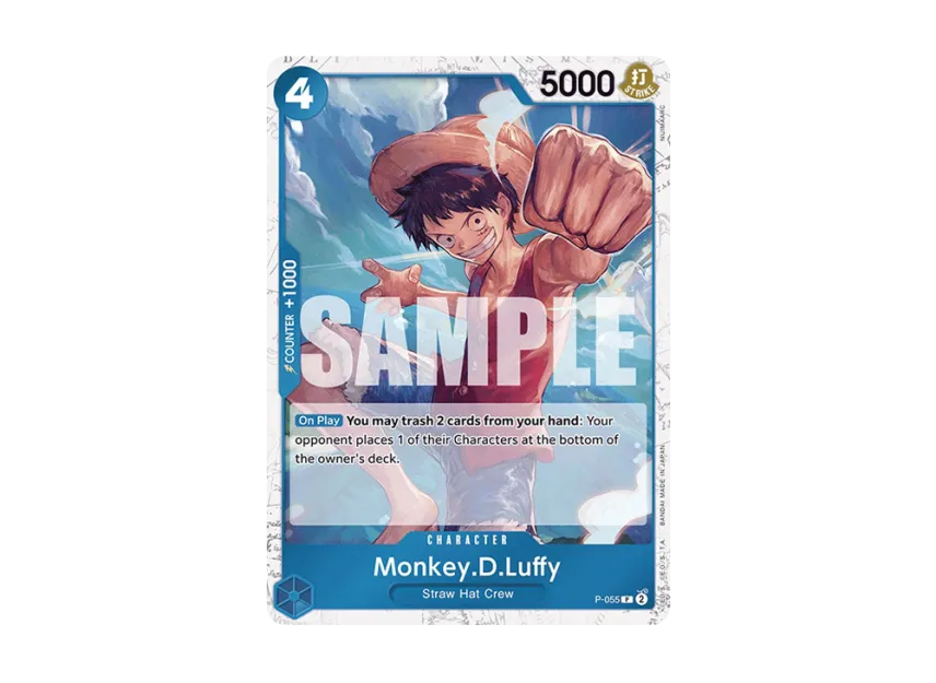 Monkey.D.Luffy P : Pirate Flag Foil [P-055] [EN] (Premium Booster "ONE PIECE CARD THE BEST")