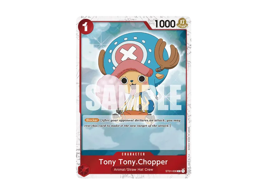 Tony Tony.Chopper C : Pirate Flag Foil [ST01-006] [EN] (Premium Booster "ONE PIECE CARD THE BEST")