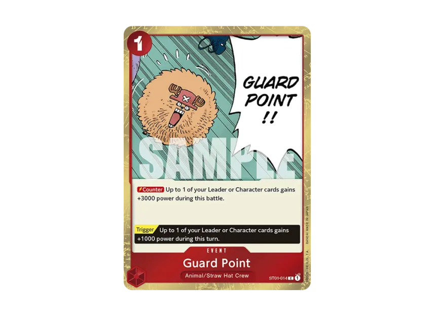 Guard Point C : Pirate Flag Foil [ST01-014] [EN] (Premium Booster "ONE PIECE CARD THE BEST")