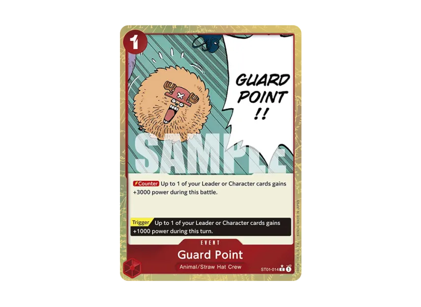 Guard Point C : Full Art [ST01-014] [EN] (Premium Booster "ONE PIECE CARD THE BEST")