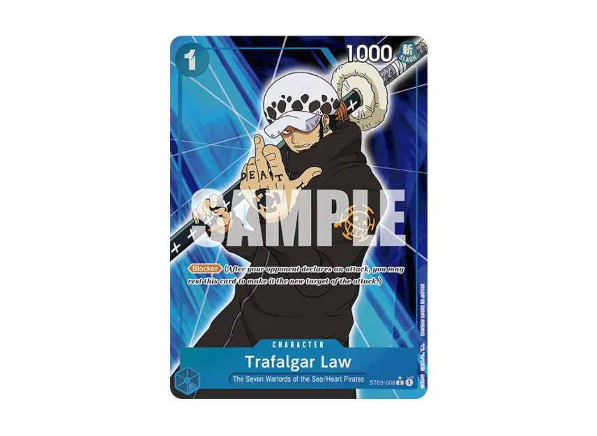 Trafalgar Law C : Full Art [ST03-008] [EN] (Premium Booster "ONE PIECE CARD THE BEST")