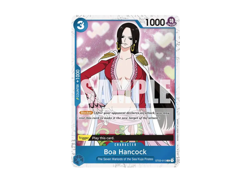 Boa Hancock C : Pirate Flag Foil [ST03-013] [EN] (Premium Booster "ONE PIECE CARD THE BEST")