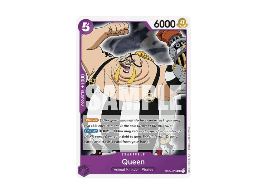 Queen C [ST04-005] [EN] (Premium Booster "ONE PIECE CARD THE BEST")
