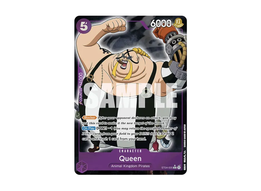 Queen C : Full Art [ST04-005] [EN] (Premium Booster "ONE PIECE CARD THE BEST")