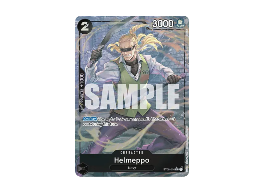 Helmeppo C : Full Art [ST06-010] [EN] (Premium Booster "ONE PIECE CARD THE BEST")