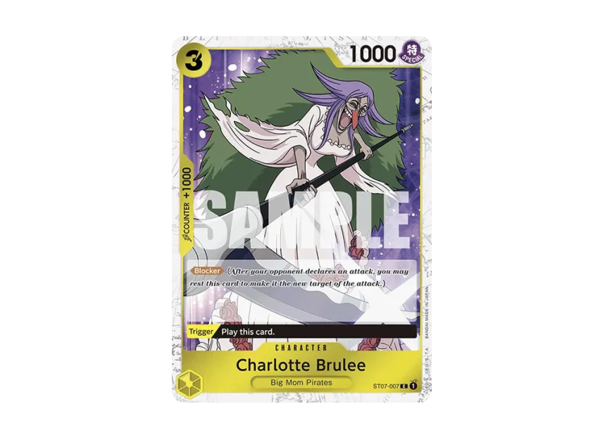Charlotte Brulee C : Pirate Flag Foil [ST07-007] [EN] (Premium Booster "ONE PIECE CARD THE BEST")