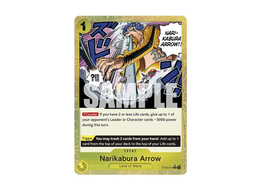 Narikabura Arrow C : Full Art [ST09-014] [EN] (Premium Booster "ONE PIECE CARD THE BEST")