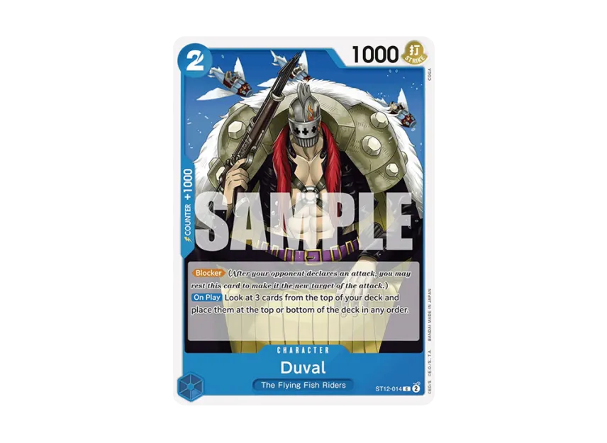 Duval C [ST12-014] [EN] (Premium Booster "ONE PIECE CARD THE BEST")