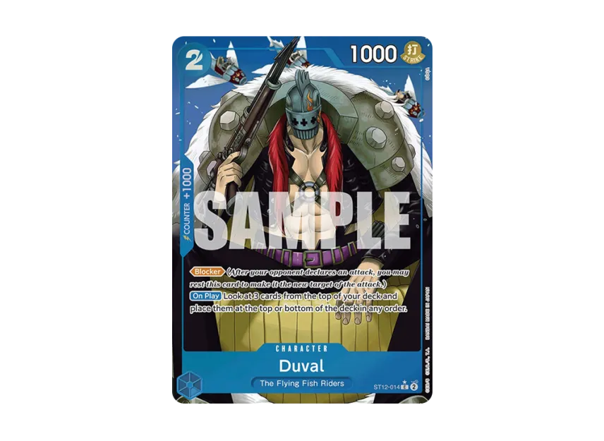 Duval C : Full Art [ST12-014] [EN] (Premium Booster "ONE PIECE CARD THE BEST")