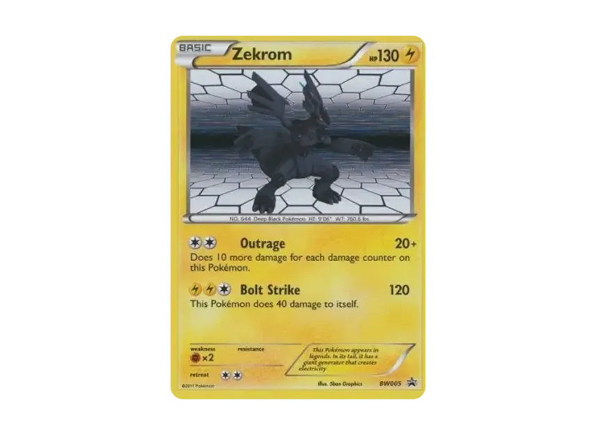 Zekrom P [BW005] (Black & White "Promotional Card")
