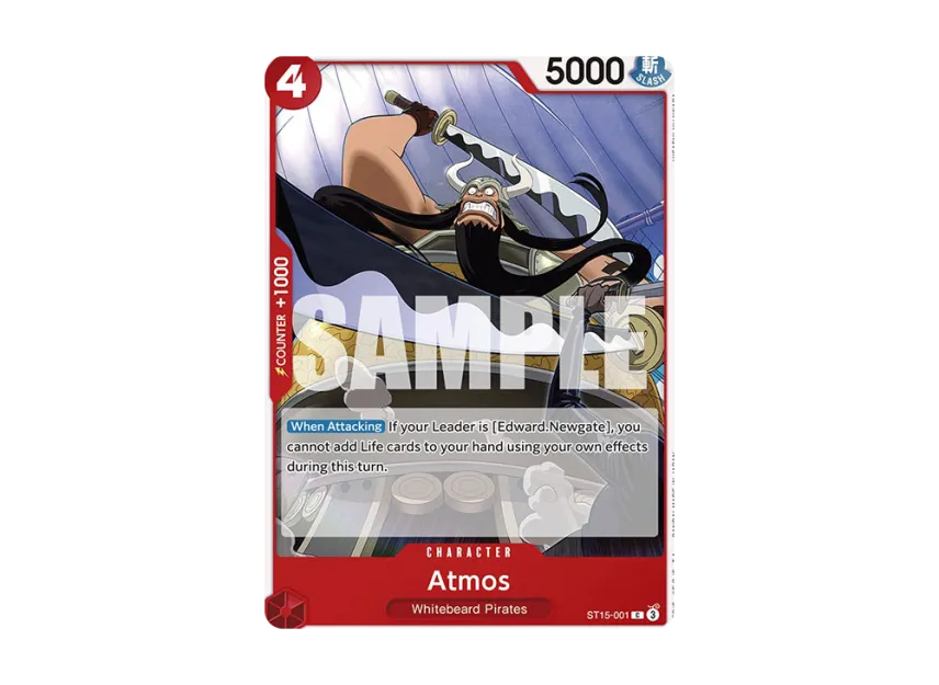 Atmos C [ST15-001] [EN] (Start Deck "RED Edward.Newgate")