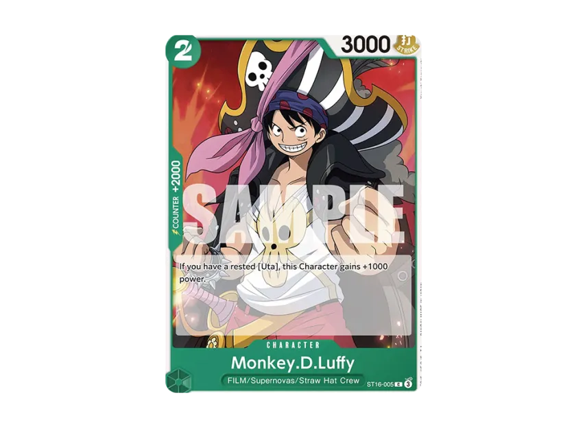 Monkey.D.Luffy C [ST16-005] [EN] (Start Deck "GREEN Uta")