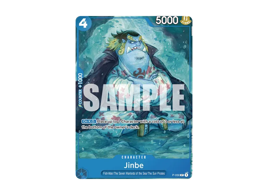 Jinbe P [P-030] [EN] (Start Deck "BLUE Donquixote Doflamingo")