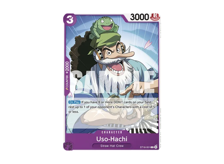 Uso-Hachi C [ST18-001] [EN] (Start Deck "PURPLE Monkey.D.Luffy")