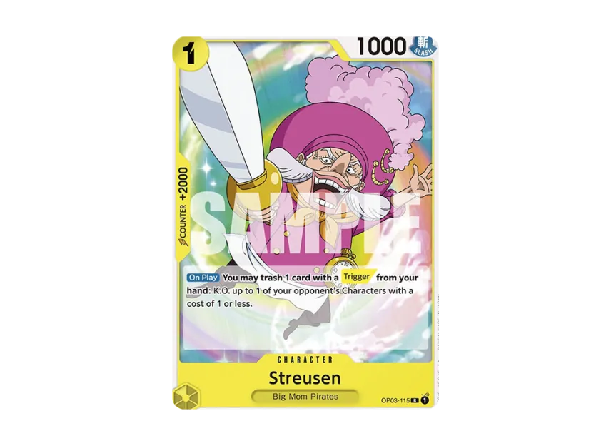 Streusen R [OP03-115] [EN] (Start Deck "YELLOW Charlotte Katakuri")