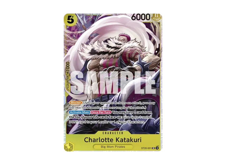 Charlotte Katakuri SR [ST20-001] [EN] (Start Deck "YELLOW Charlotte Katakuri")
