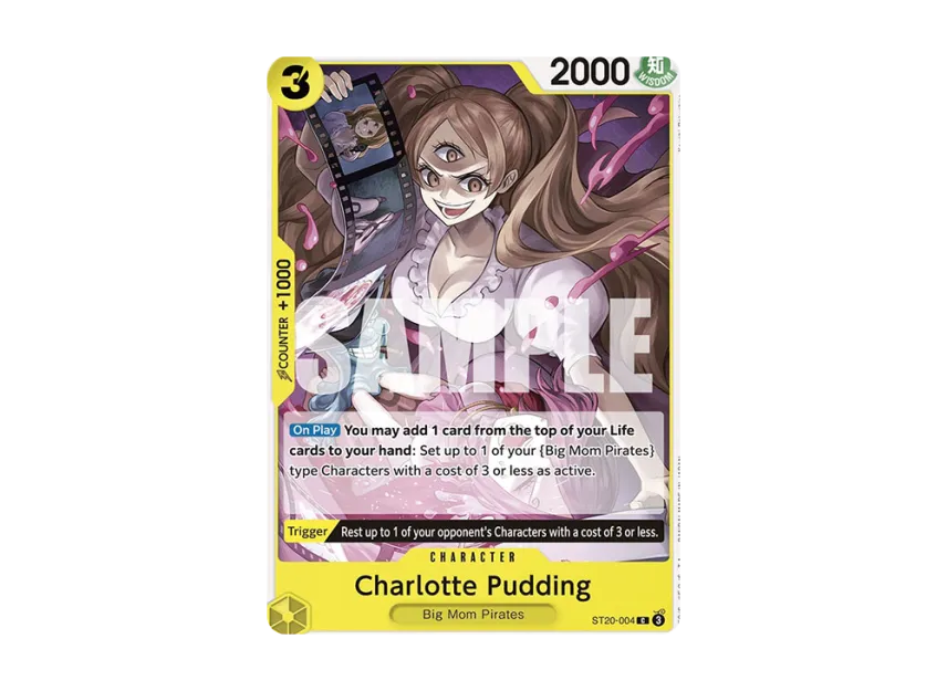 Charlotte Pudding C [ST20-004] [EN] (Start Deck "YELLOW Charlotte Katakuri")