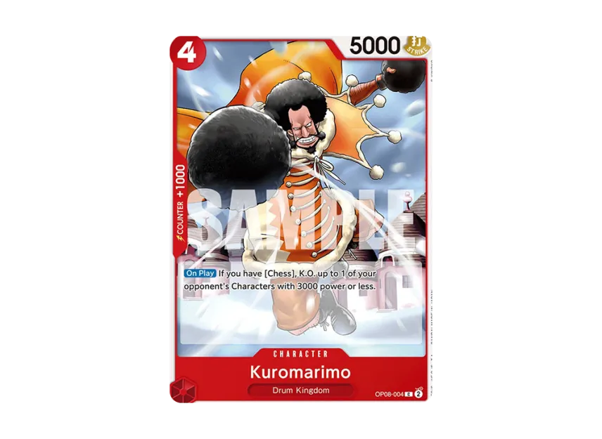 Kuromarimo C [OP08-004] [EN] (Booster Pack "Two Legends")