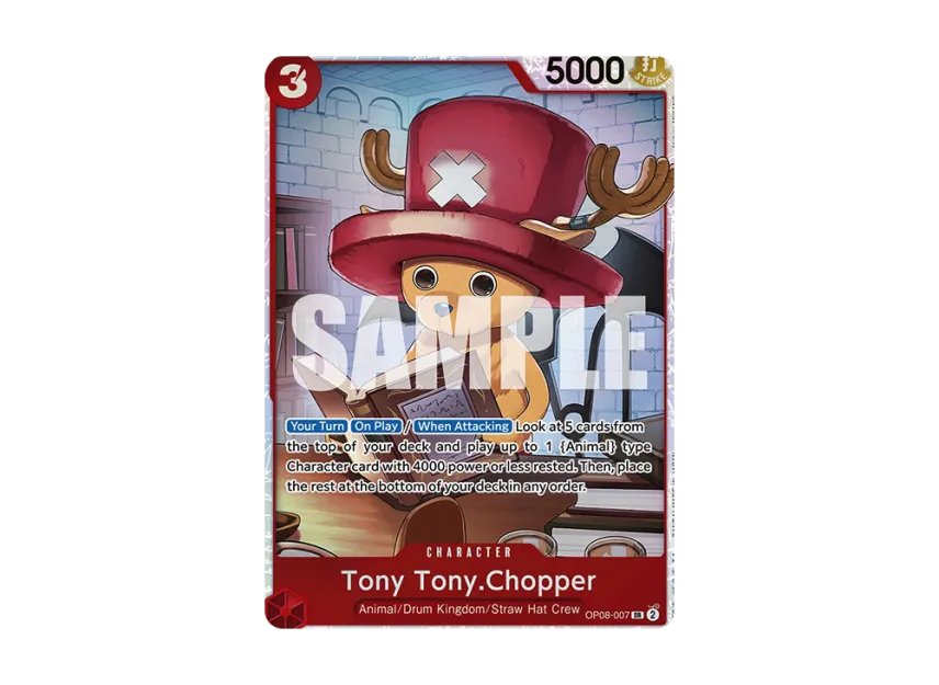 Tony Tony.Chopper SR [OP08-007] [EN] (Booster Pack "Two Legends")