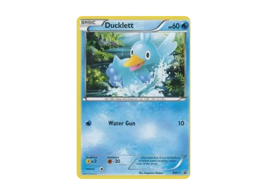 Ducklett P [BW17] (Black & White "Promotional Card")