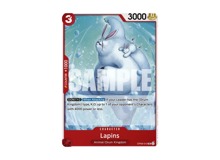 Lapins UC [OP08-012] [EN] (Booster Pack "Two Legends")
