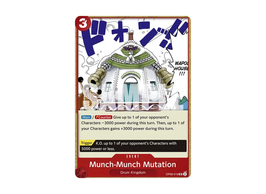 Munch-Munch Mutation UC [OP08-019] [EN] (Booster Pack "Two Legends")