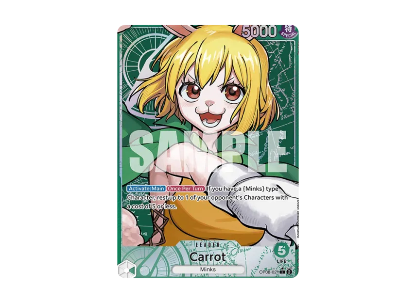 Carrot L-P [OP08-021] [EN] (Booster Pack "Two Legends")