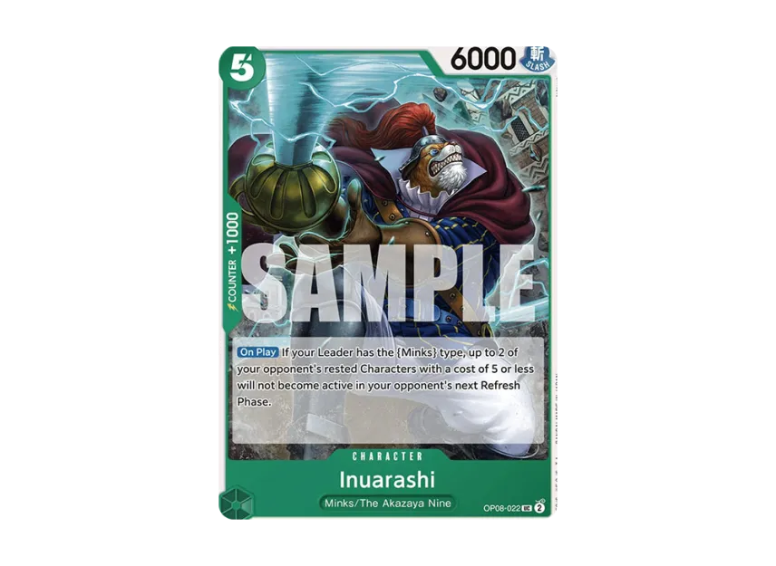 Inuarashi UC [OP08-022] [EN] (Booster Pack "Two Legends")