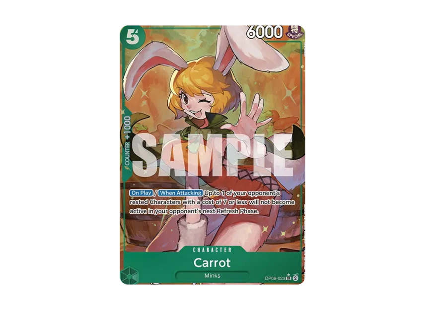 Carrot SR-P [OP08-023] [EN] (Booster Pack "Two Legends")