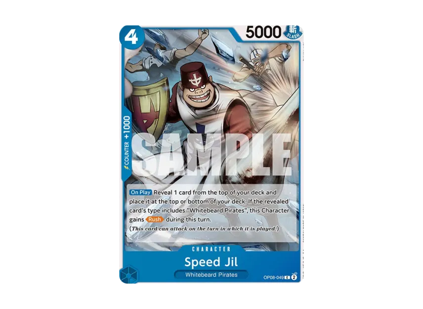 Speed Jil C [OP08-049] [EN] (Booster Pack "Two Legends")