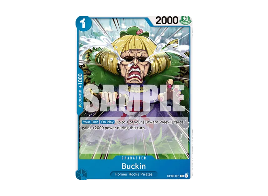 Buckin C [OP08-051] [EN] (Booster Pack "Two Legends")