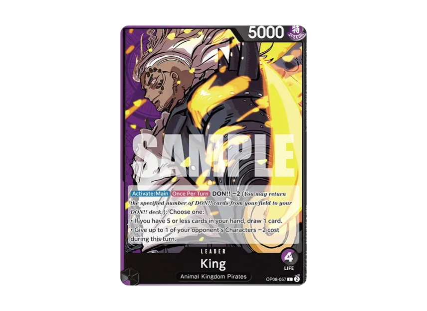 King L [OP08-057] [EN] (Booster Pack "Two Legends")