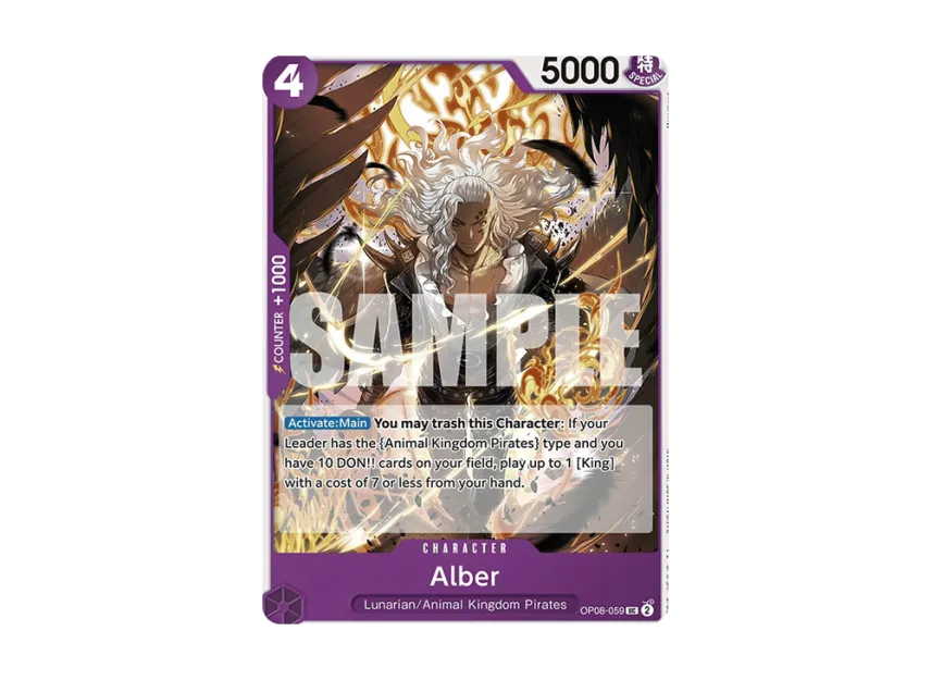 Alber UC [OP08-059] [EN] (Booster Pack "Two Legends")