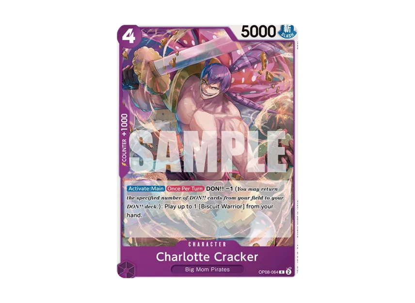 Charlotte Cracker C [OP08-064] [EN] (Booster Pack "Two Legends")