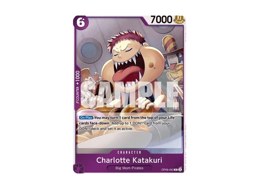 Charlotte Katakuri R [OP08-063] [EN] (Booster Pack "Two Legends")