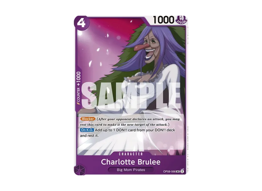 Charlotte Brulee UC [OP08-066] [EN] (Booster Pack "Two Legends")