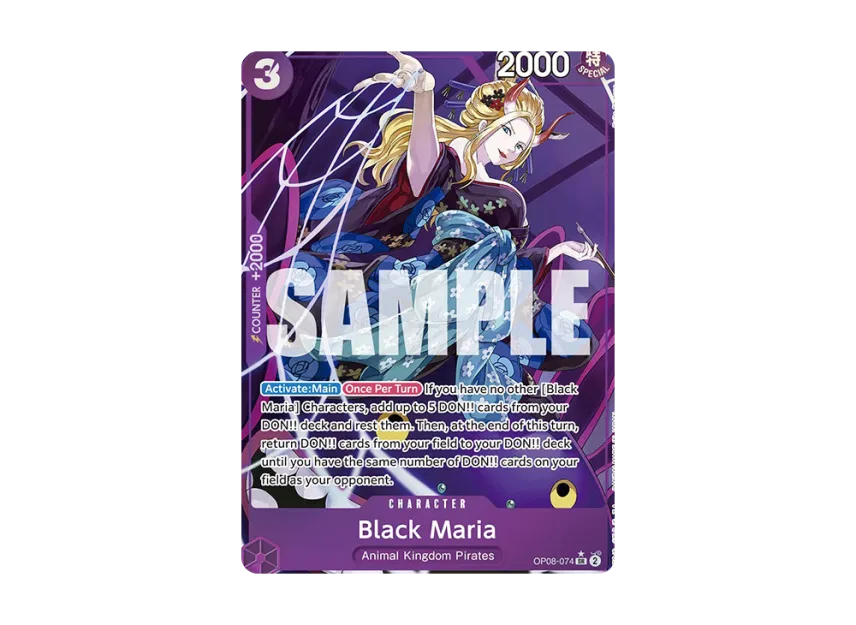 Black Maria SR-P [OP08-074] [EN] (Booster Pack "Two Legends")
