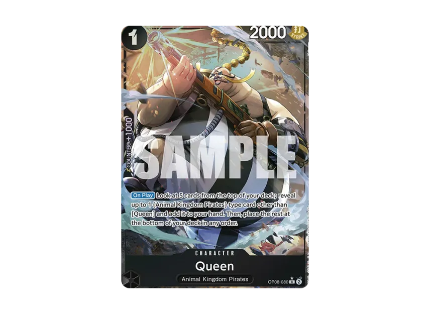 Queen R-P [OP08-080] [EN] (Booster Pack "Two Legends")