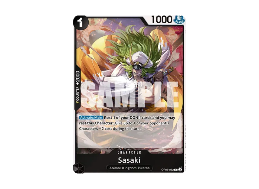 Sasaki R [OP08-082] [EN] (Booster Pack "Two Legends")