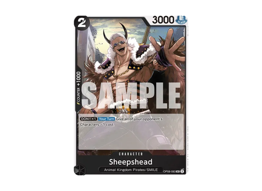 Sheepshead UC [OP08-083] [EN] (Booster Pack "Two Legends")