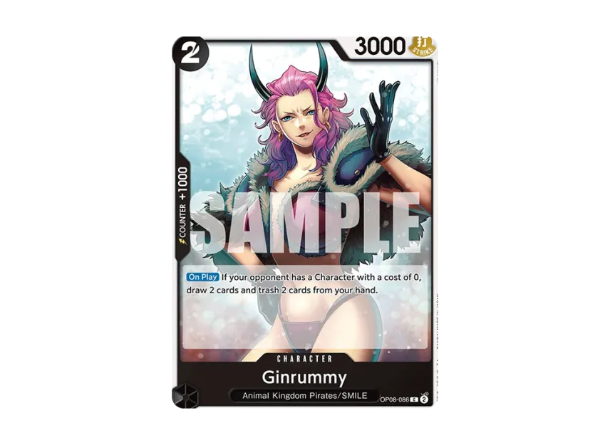 Ginrummy C [OP08-086] [EN] (Booster Pack "Two Legends")