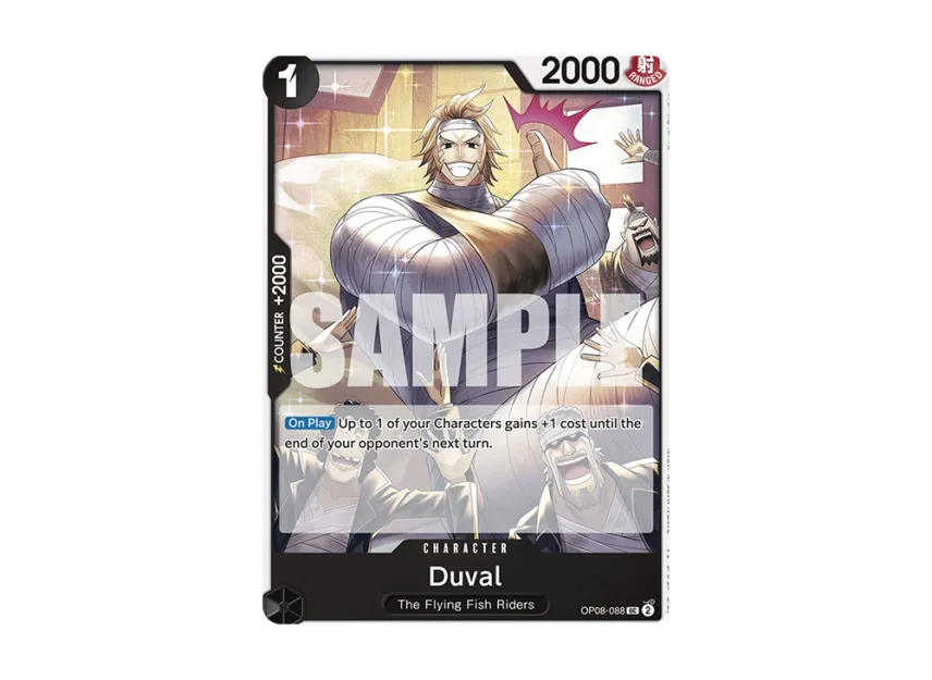 Duval UC [OP08-088] [EN] (Booster Pack "Two Legends")
