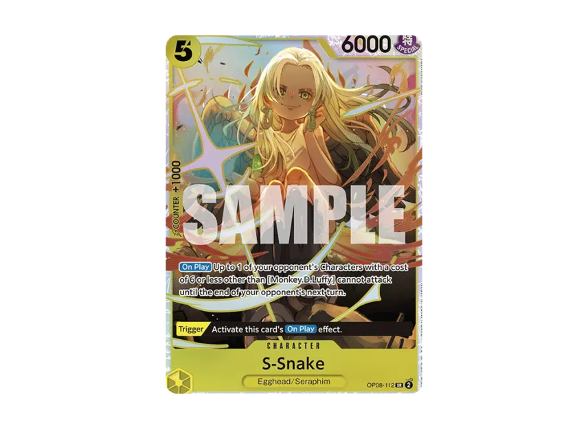 S-Snake SR [OP08-112] [EN] (Booster Pack "Two Legends")